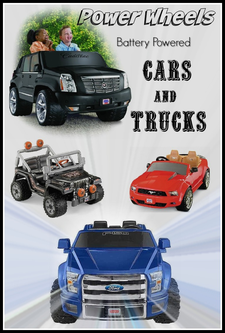 Power Wheels Cars & Trucks