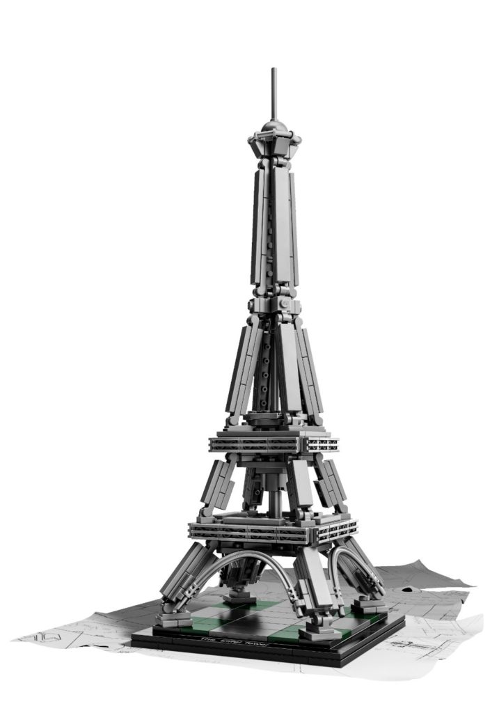 The Eiffel Tower Lego Set