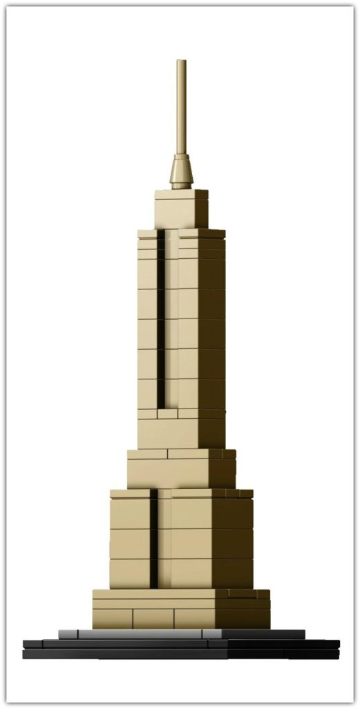 The Empire State Building Lego Architecture set