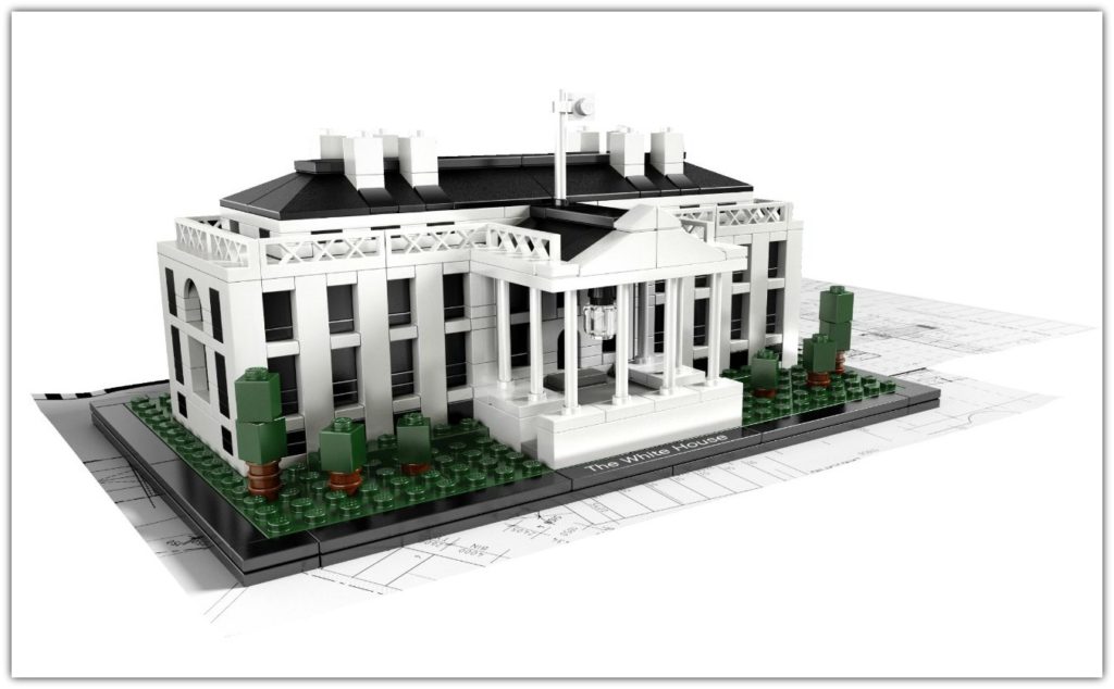 White House Lego Architecture set