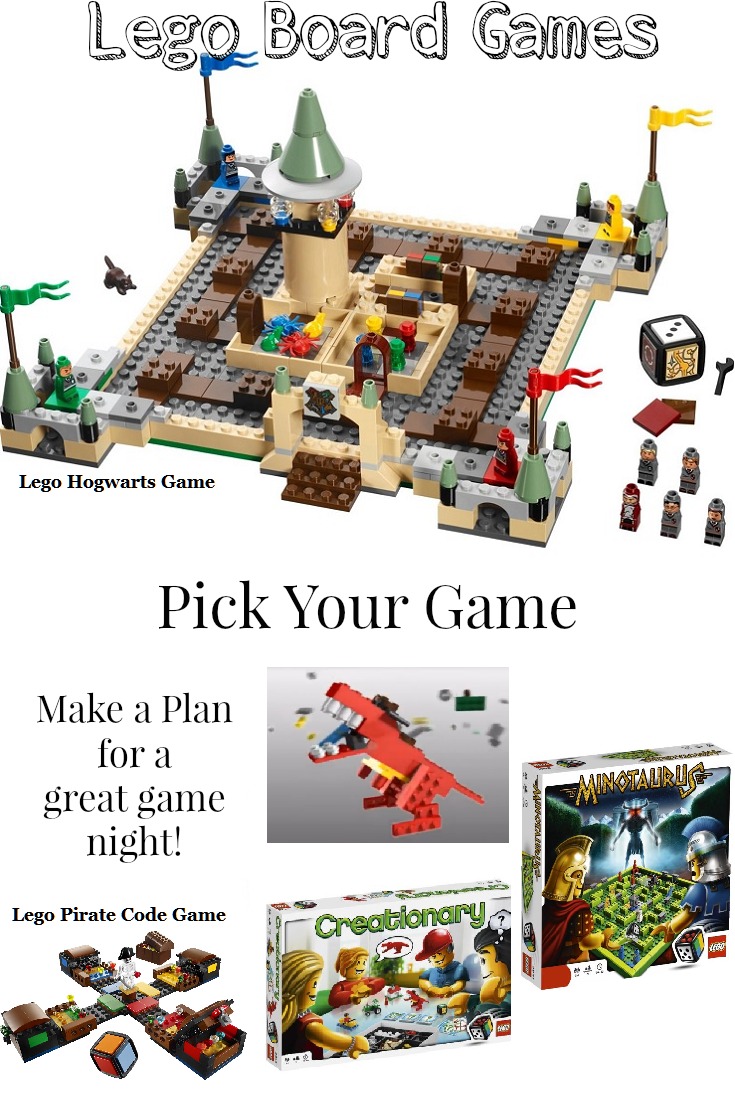 Lego Board Games are Great Fun Building and Playing!