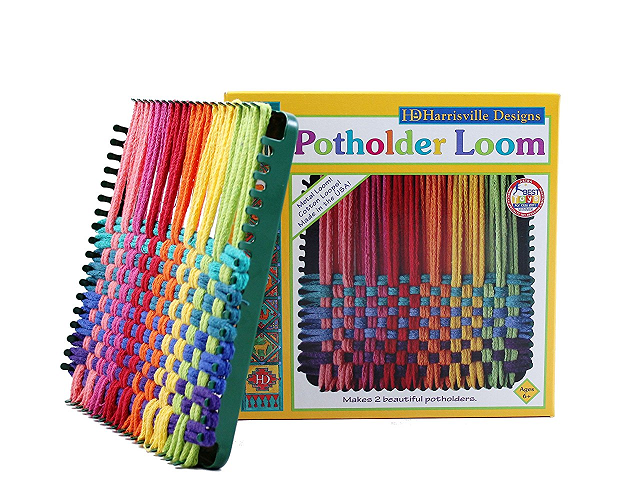 Potholder Loom and Loops