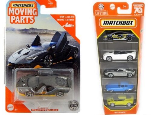 Matchbox sports cars