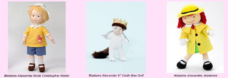 madame alexander cloth dolls